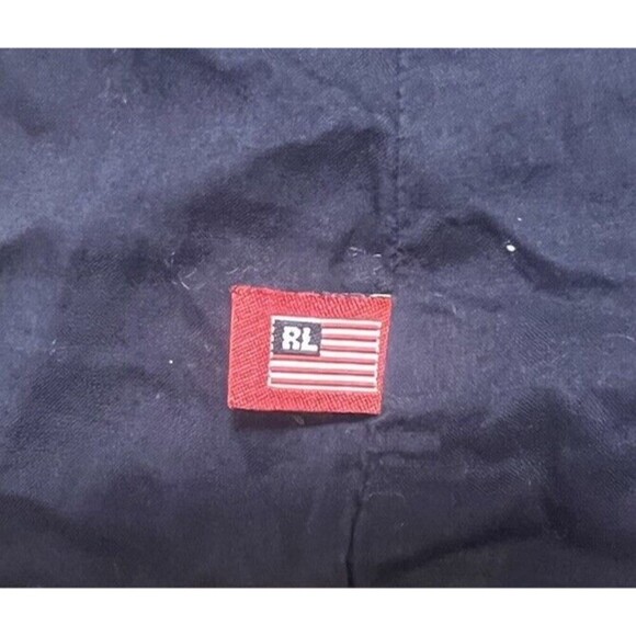 Ralph Lauren Polo Jeans Co Western Embroidered Floral Navy Pearl Snap Button Up - Picture 5 of 5